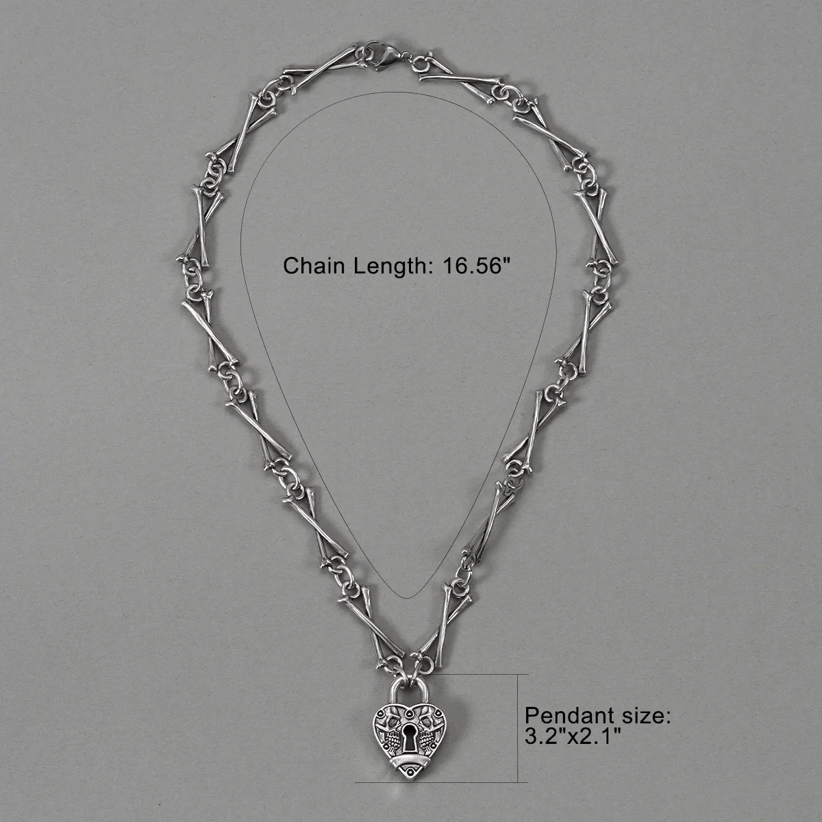 Thorned Heart Lock Bundle (2-Piece Set)