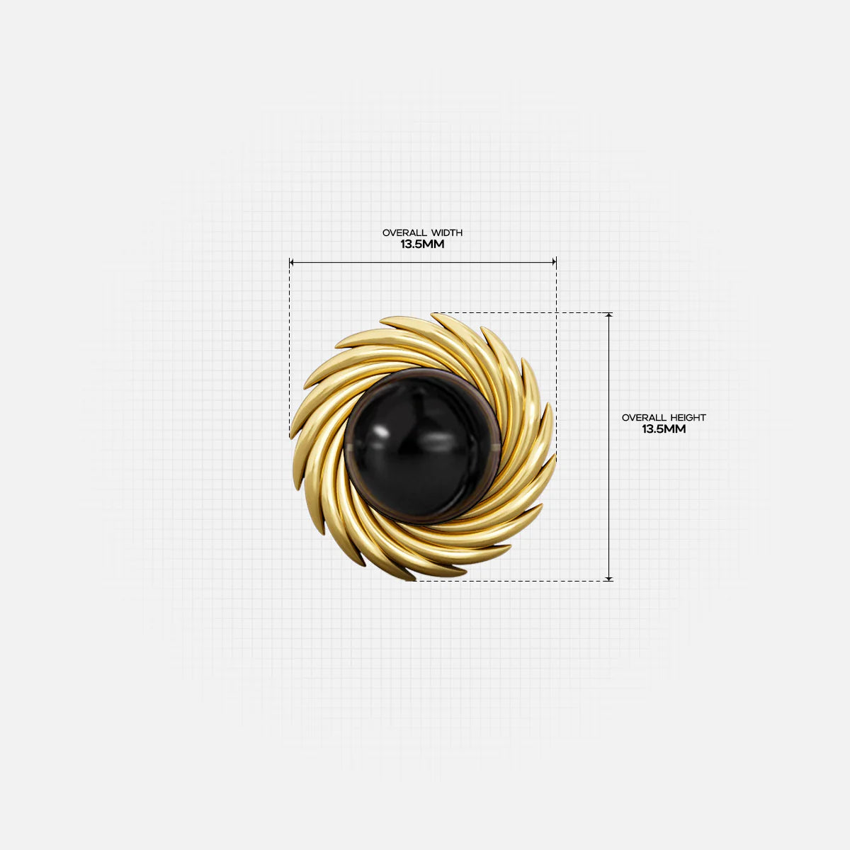 STELLAR HELIX EAR STUDS