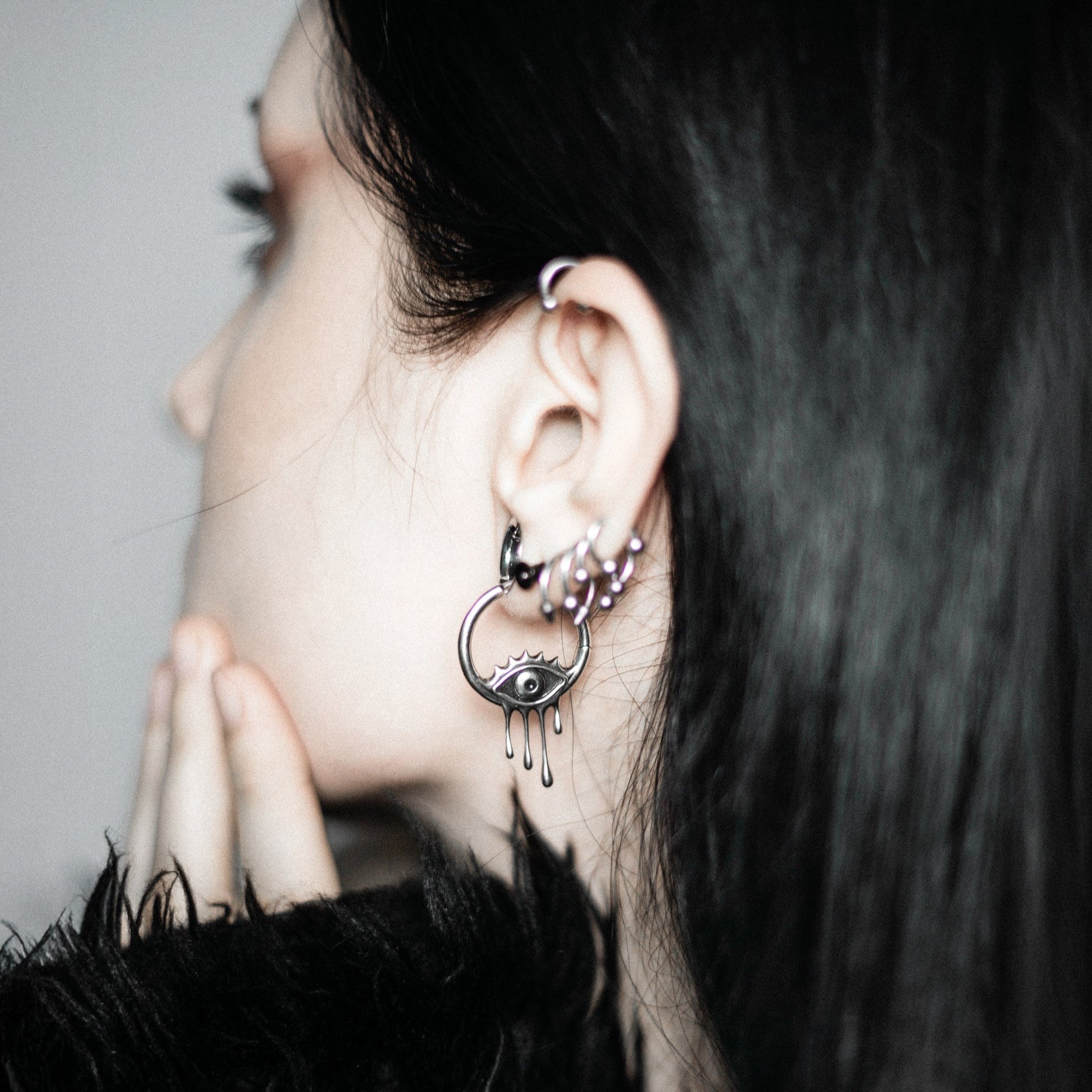 SURREALIST EYE EARRINGS