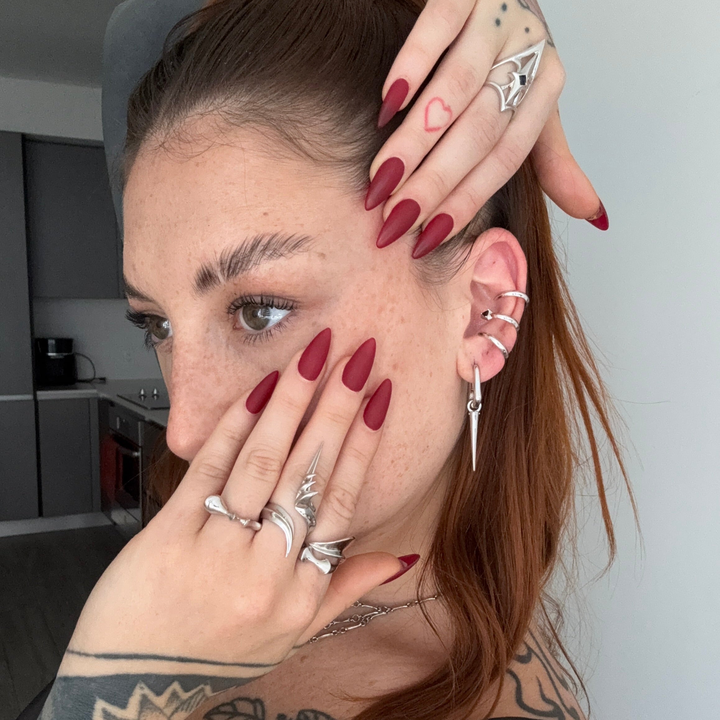 TAPERED EDGE EARRINGS